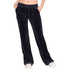 Juicy Couture Dame Bukser Juicy Couture Classic Velour Del Ray Pant - Night Sky