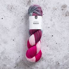 Järbo Merino raggi 100g Cherry red & soft rose