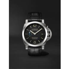 Panerai Klockor Panerai Luminor Marina Quaranta Automatic 40mm and Alligator Watch, Ref. No. PAM01272 Men Black