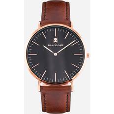 Black Oak Klockor Black Oak Pagoda svart/rosegold, 41 mm