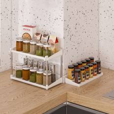 Spice Racks Private Label 2-Tier Shelf Spice Rack Organizer