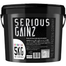 The Bulk Protein Company 5kg Mass Gainer Powder Birthday Cake Serious