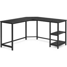 Vasagle L-Shaped Computer Black Writing Desk