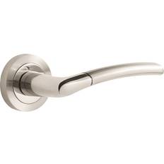 Designer Levers Augusta On Rose Door Handle Dual Tone 50pcs