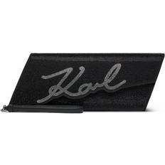 Reißverschluss Clutches Karl Lagerfeld Evening Clutch schwarz