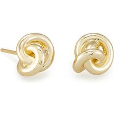 Presleigh Love Knot Stud Earrings - Gold