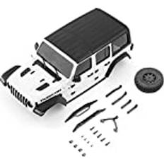 RC tillbehör RC Car Body Shell for Kyosho Mini Z Mini-Z 4X4 JEEP Wrangler Rubicon RC Crawler Biluppgraderingsdelar Color Wit