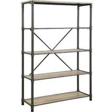 Paper Shelves Homeroots 71" Antique Book Shelf