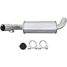 Avgassystem Hella 8LC 366 026-061 Mittenljuddämpare Easy2Fit