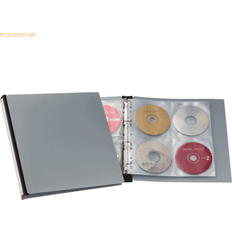 Durable CD/DVD folder for 96 CDs/DVDs/Blu-rays