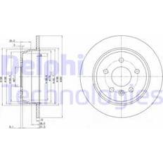 Delphi Brake Disc BG3241