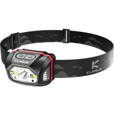 Camping Lights on sale Klarus HM1 Head Torch Rechargeable, Led Super Bright Headlamp, 440 Lumens 70 Hours Max Runtime, 1800mAh Battery IPX6 Waterproof for Running Light