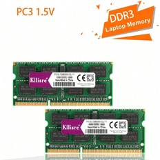 Shein 1PCS Kllisre DDR3 1.35V/1.5V Laptop Ram PC3L/PC3 4GB 8GB 1333MHz 1600MHz Notebook Memory Sodimm Computer Gaming Component Ram Memory Memories Game Ram