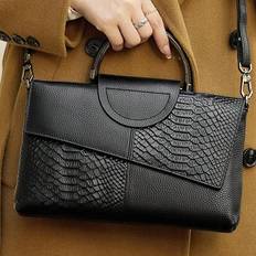 Shein Luxury Clutch Bag For Women, Crocodile Pattern Crossbody Handbag, Fashion Evening Party Purse Crocodile Pattern Handbag, Luxury PU Leather Crossbody B