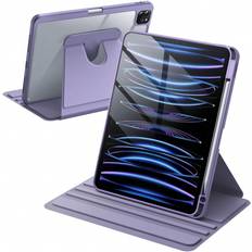 Purple Tablet Cases Shein Apple Anti-Scratch iPad Case Compatible With Built-In Pencil Holder