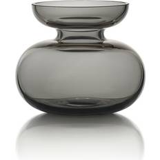 Zone Denmark Inu 11 cm Geräuchertes Grau Vase
