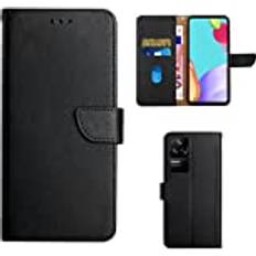 Custodia Poco F4 fodral, Xiaomi Poco F4 flipplånboksfodral Xiaomi Poco F4 läder flip fodral bok folio skal kompatibel med Xiaomi Poco F4 mönster 1