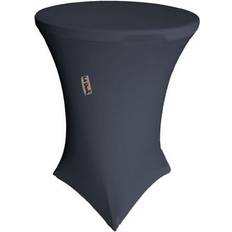 LA Linen LA Linen Round Spandex Cover Highboy Tablecloth Blue