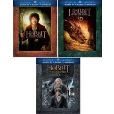 The Hobbit Extended Edition Trilogy 3D [Blu-ray] An Unexpected Journey, Desolation of Smaug and Battle of the Five Armies