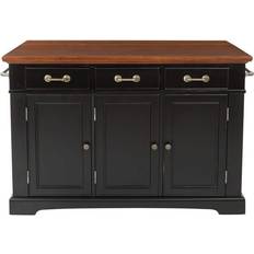 OSP Home Furnishings Country Kitchen Large Kitchen Island