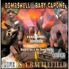 Music Life Is a Battlefield CD by Bombshell & Baby Capone (CD)