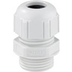 Spelsberg 24741201 Cable gland shockproof, with strain relief M12 Plastic Light grey 1 pcs