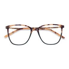 Glasses & Reading Glasses Eyebuydirect Female s horn Tortoise Green Acetate, Metal Prescription Eyebuydirect s Aroma