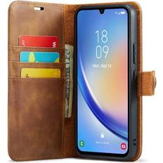 Wallet DG-Ming 2i1 Samsung Galaxy A24 4G Brun