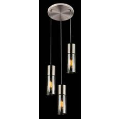 Lighting Metro Lane Benevides 3-Light Cylinder Pendant Lamp