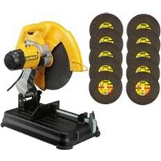 Dewalt D28730 110v 355mm Abrasive Cut Off Chop Saw 10 Cutting Disc Wheels