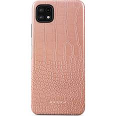 Burga Pink Croco Samsung Galaxy A22 5G Case