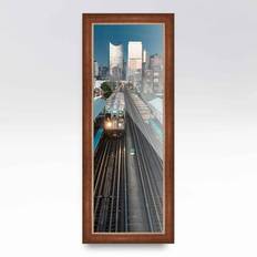 Photo Frames 16x32 Copper Real Wood Picture 2 inches Depth