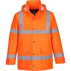 6XL Work Jackets Portwest S460 Hi-Vis Winter Traffic Jacket