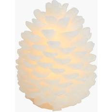 Sirius Bougies et Accessoires Sirius Clara Cone White Bougie LED 18cm