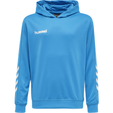 Hummel Hoodies Children's Clothing Hummel Kid's Promo Poly Hoodie - Diva Blue (208318-7428)