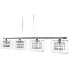 Lighting Impex Legano Metal 4 Pendant Lamp