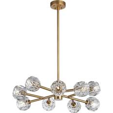 Lighting Canora Grey Mintz 9-Light Sputnik Pendant Lamp