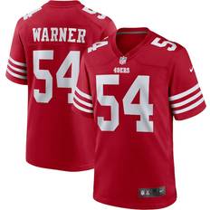 Football Sports Fan Apparel Nike Fred Warner San Francisco 49ers Scarlet Player Game Jersey