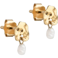 Mio Studs - Gold/Pearl