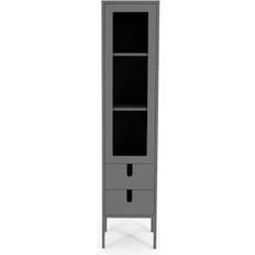 Tenzo Uno Grey Glass Cabinet 40x178cm