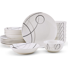 Microwave Safe Kitchen Accessories Studio Nova Circles Dinner Set 18