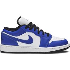 Nike Air Jordan 1 Low GS - White/Game Royal/Black