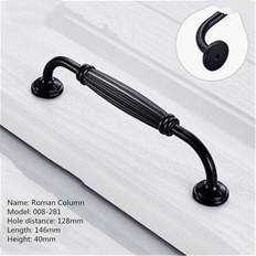 Greenzech J Aluminum Alloy Black Handles Cabinet Knobs And Knobs Cabinet Pulls Cupboard