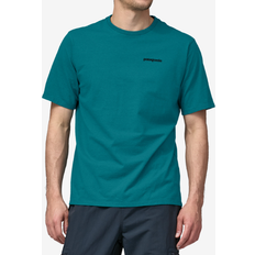 Patagonia Men's P6 Logo Responsibili Tee - Belay Blue