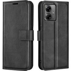 Skalo Motorola Moto G14 Premium Wallet Flip Cover Sort