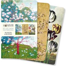 Multicoloured Notepads Blossoms & Blooms Mini Notebooks 3-pack