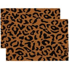 Carpets & Rugs Nicola Spring Coir Door Mats Brown cm