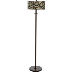 Fifty Five South Waldorf Branch Bronze Floor Lamp 147cm