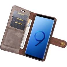 DG-Ming Wallet 2i1 til Samsung Galaxy S9 Plus SM-G965F Grå