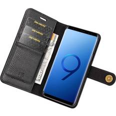 DG-Ming Wallet 2i1 til Samsung Galaxy S9 Plus SM-G965F sort